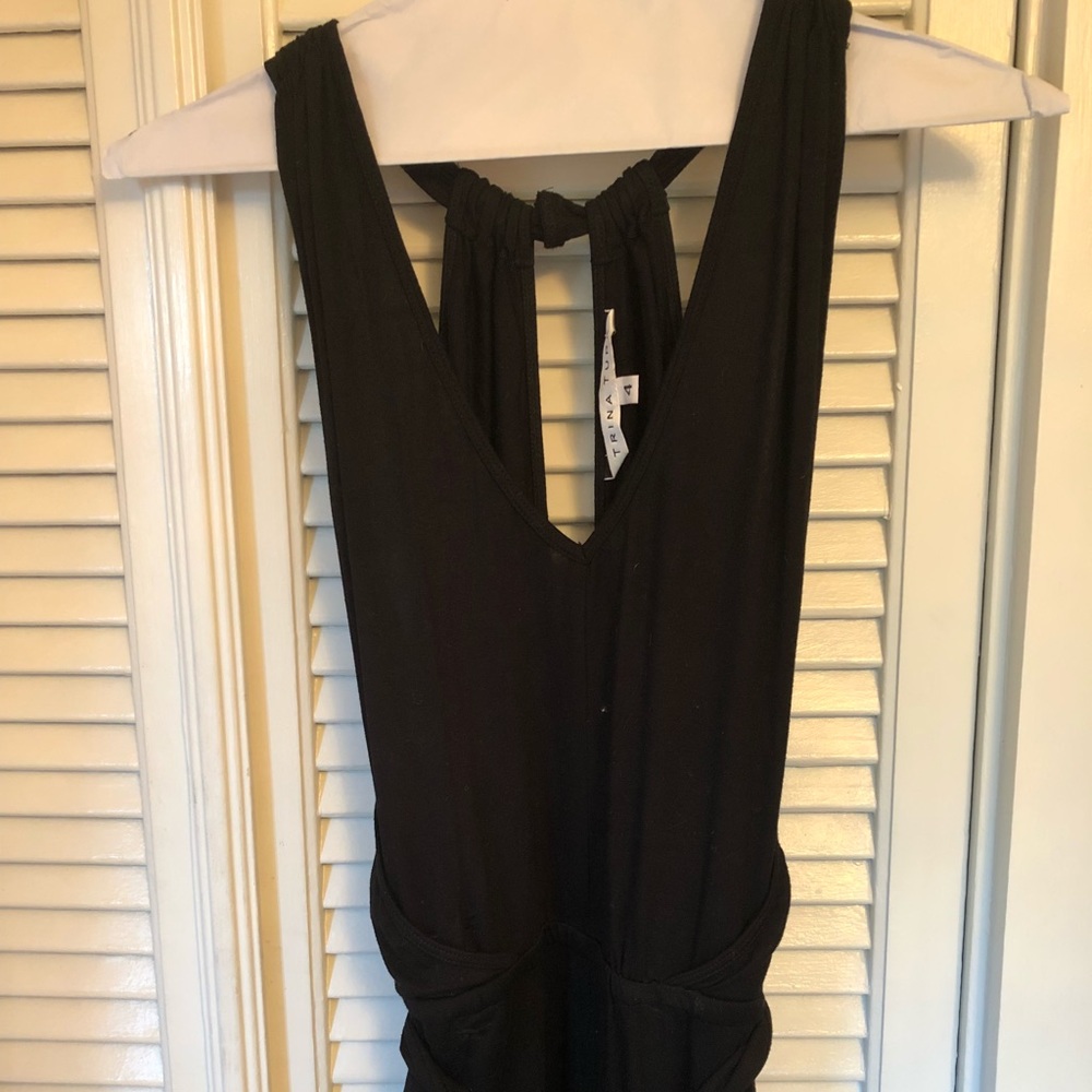 Black Trina Turk maxi dress size 4